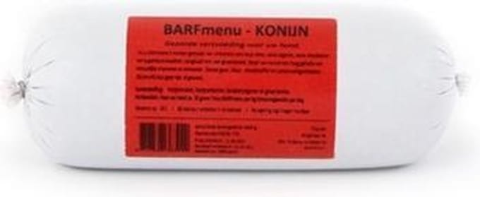 Barfmenu konijn