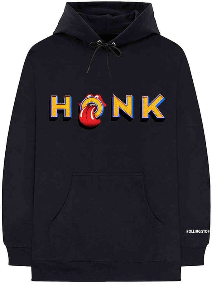 The Rolling Stones - Honk Letters Hoodie/trui - M - Zwart