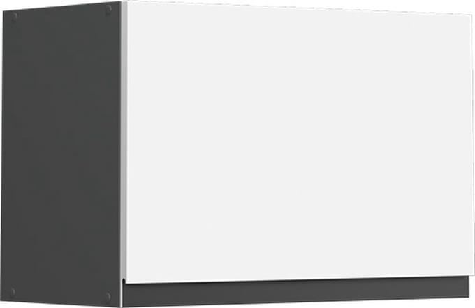 Vicco R-Line Hangkast – 60 cm J-vorm, plat Wit