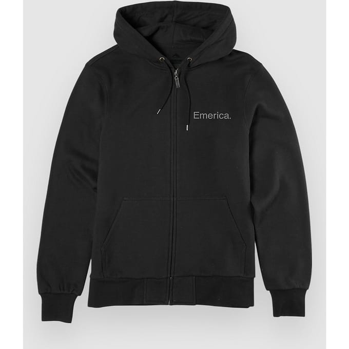 Emerica Pure Zip Hoodie zwart