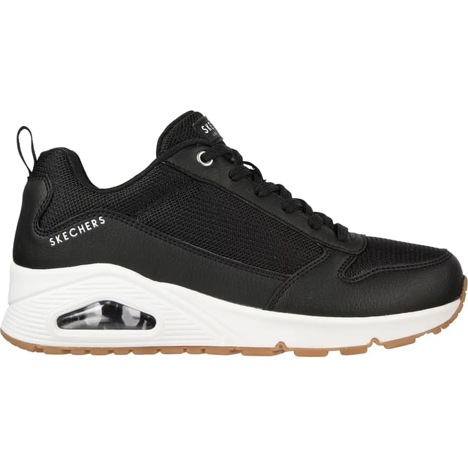 Skechers Skechers Uno Inside Matters sneakers zwart