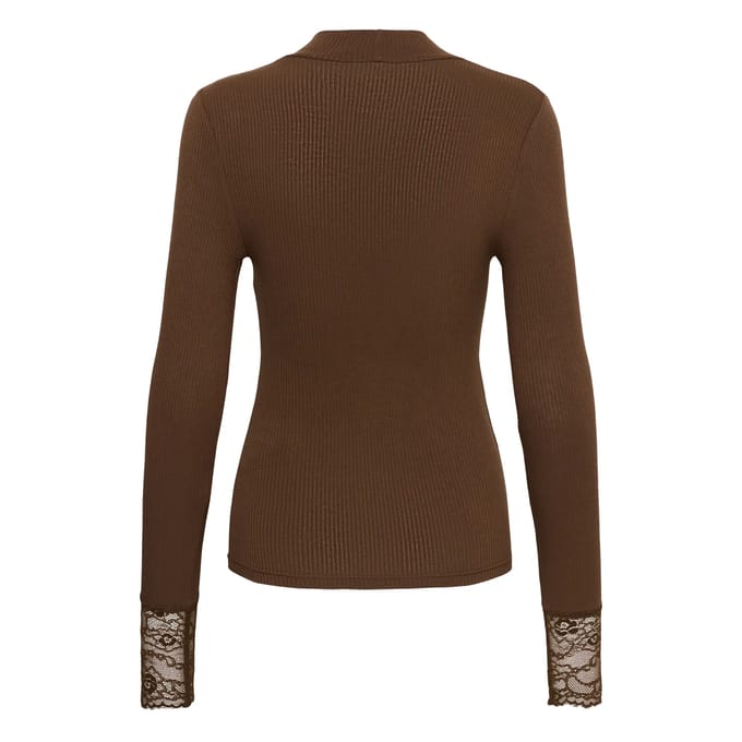 T-shirt met coltrui voor dames KAFFE KAOmi