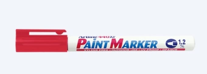 Artline - Paint Marker/Lakstift 440XF 1.2 mm - rood