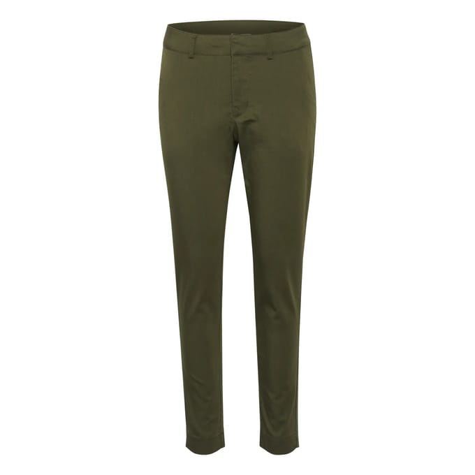 Damesbroek 7/8 chino KAFFE Lea