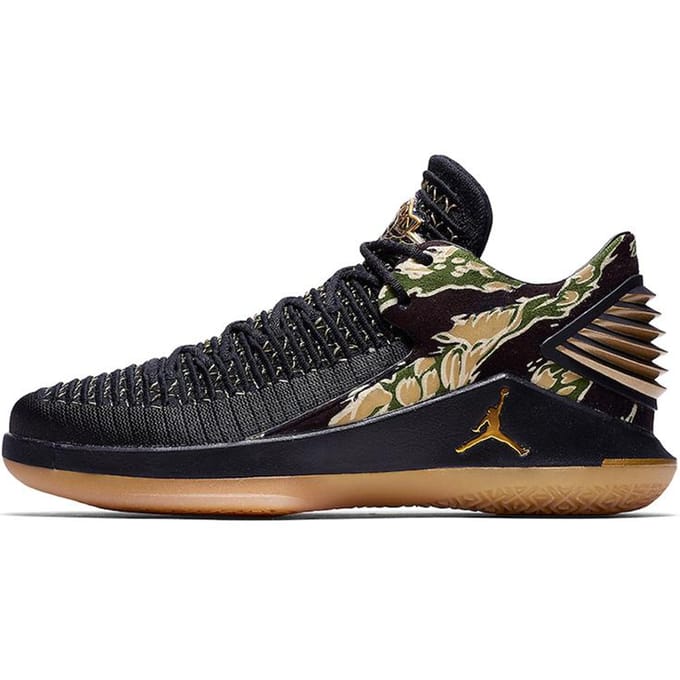 Air Jordan 32 Low Pf 'Camo' AH3347-021 40 black