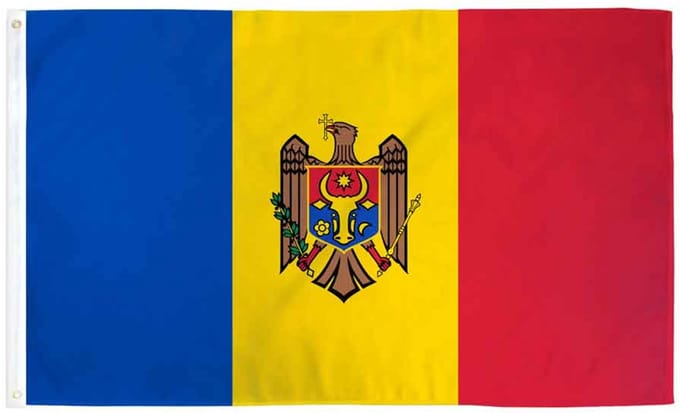 Go Go Gadget - Vlag - 90x150cm - Moldavië