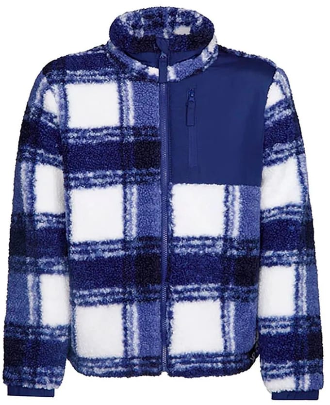 Rock Experience Dalton Mock Neck Fleece Blauw 4 Years Kinderen