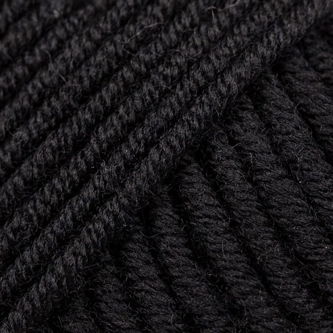 DROPS Big Merino Uni Colour - 04 zwart - Wol Garen