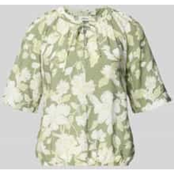 relaxed fit blouseshirt van viscosemix