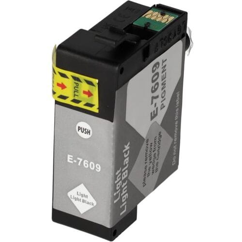PrintAbout Inktcartridge T7609 Licht licht-zwart geschikt voor Epson