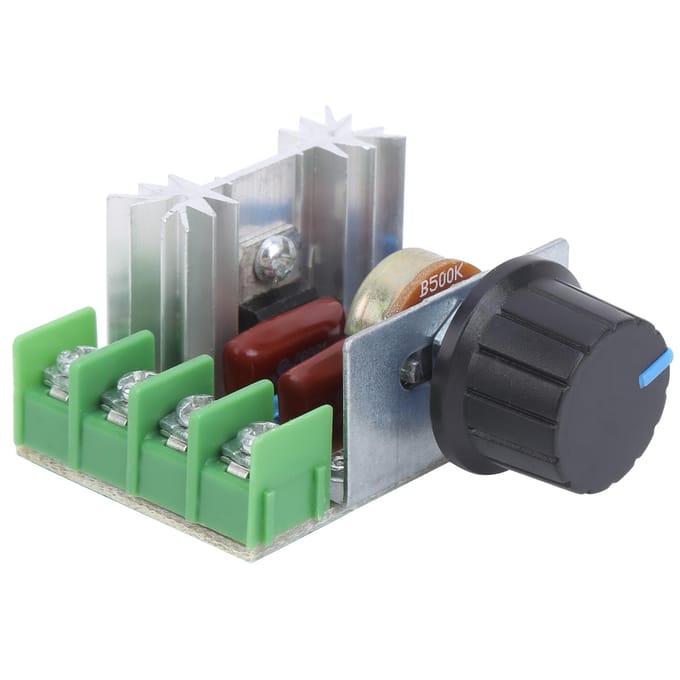 3 Stuks AC Motor Snelheidsregelmodule Snelheidsregeling Elektronisch Component 2000W PWM 50220V