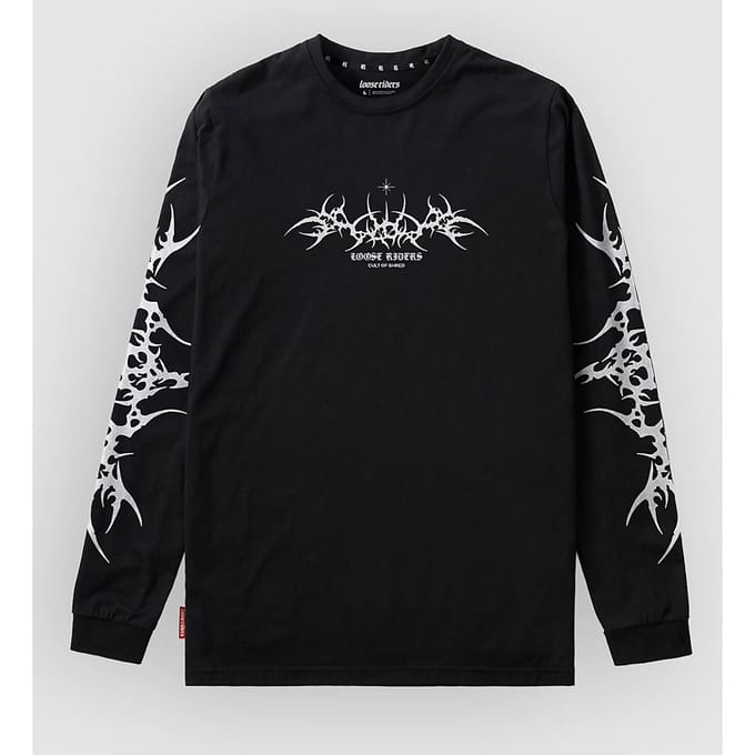 Loose Riders Tribe Long Sleeve Tech Tee zwart