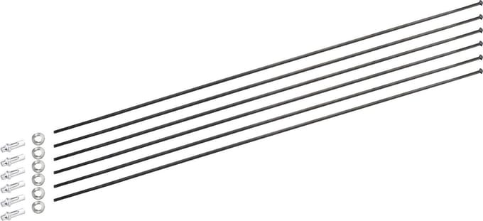 DT Swiss spaakkit PR1600 Dicut 21 voor+achter zwart