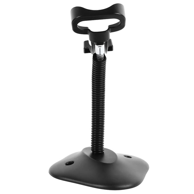 Support universel pour scanner de codes-barres, angle réglable, pour supermarché, magasin, école black