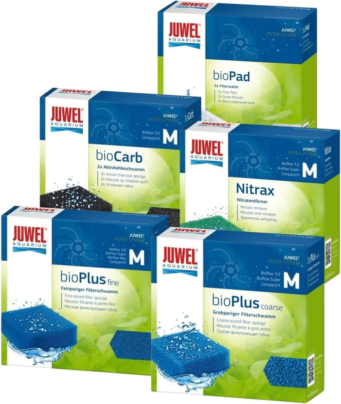 Compacte Juwelenfiltersponzen Set - 5 Stuks voor Optimaal Gebruik
