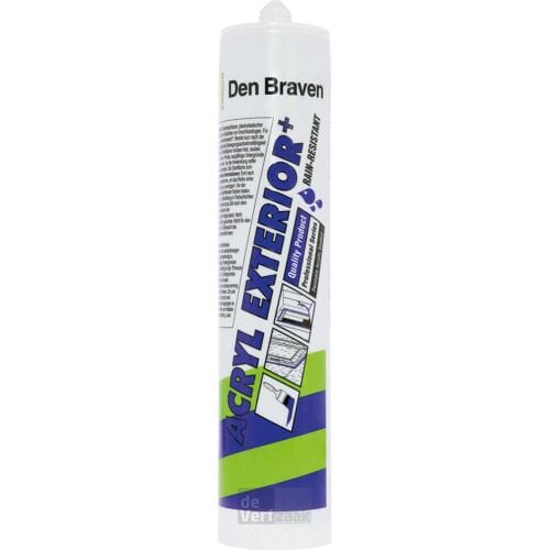 Zwaluw Acrylaatkit Exterieur - Wit - 310 ml