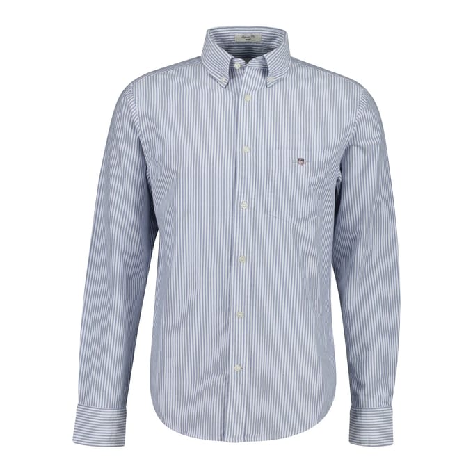 Shirt met lange mouwen Gant Classic Oxford stripe