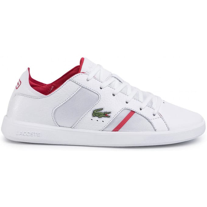 Lacoste Novas 120 1 SMA Heren Wit Trainers