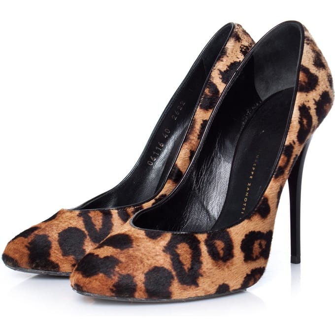 Giuseppe Zanotti Leopard pump