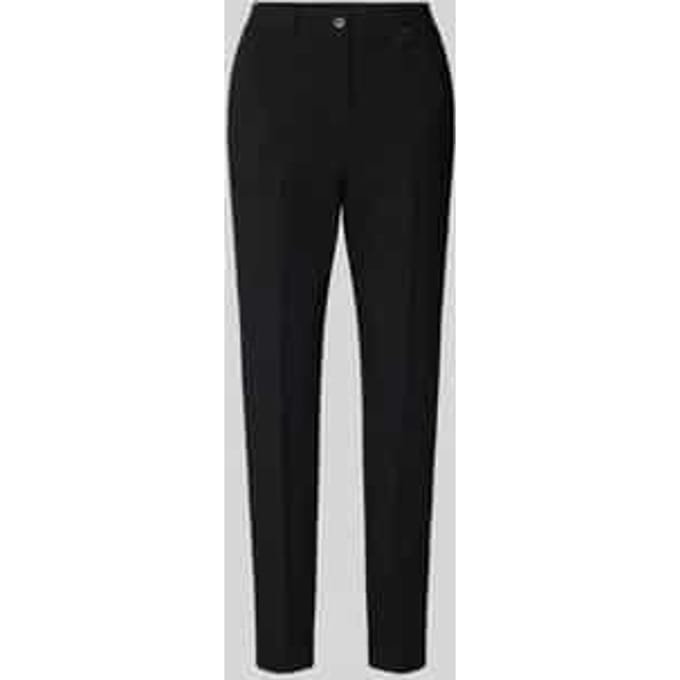 Pantalon met persplooien, model 'PETRA'