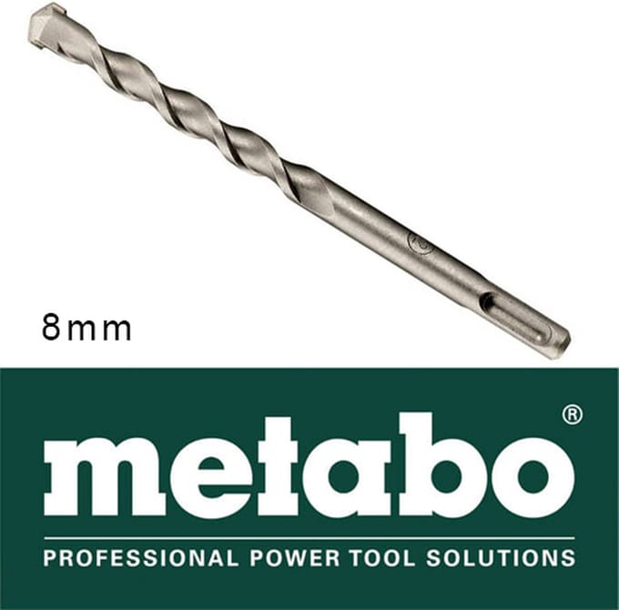 Metabo 626182000 Hamerboor 1 stuks 8 mm Gezamenlijke lengte 160 mm SDS-Plus 1 stuk(s)