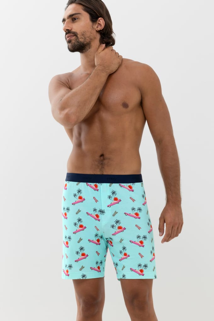 Broek kort Serie RE:THINK Cadillac Caribbean Sea