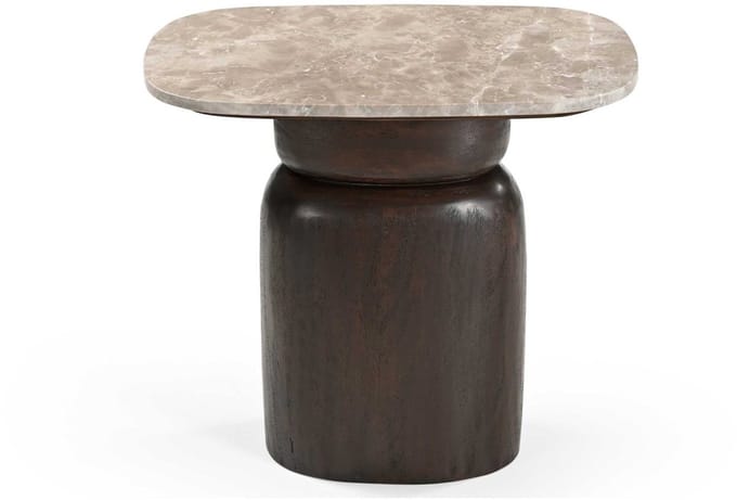 Starfurn - Bijzettafel - Bruin - 36x56x51 cm