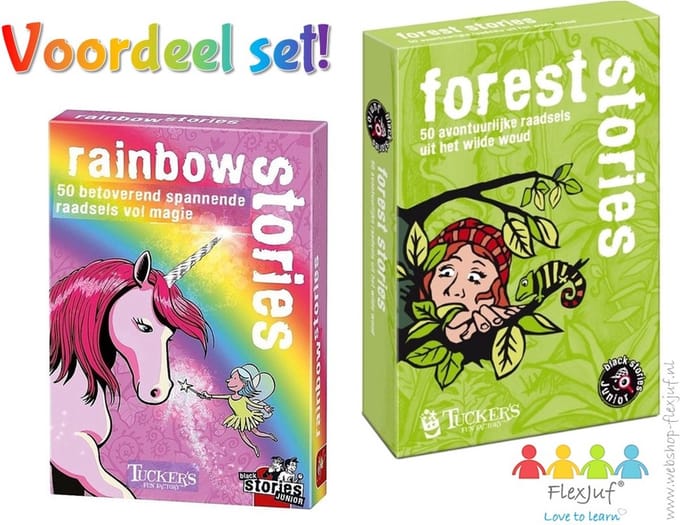 Voordeelset Forest Stories & Rainbow Stories