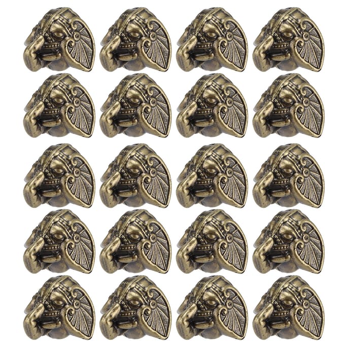 20 stuks Hoekbeschermer Veel Gebruikt Retro Look Uniek Ontwerp Elegant Duurzaam Meubel Hoek Bescherming Groen Brons brons