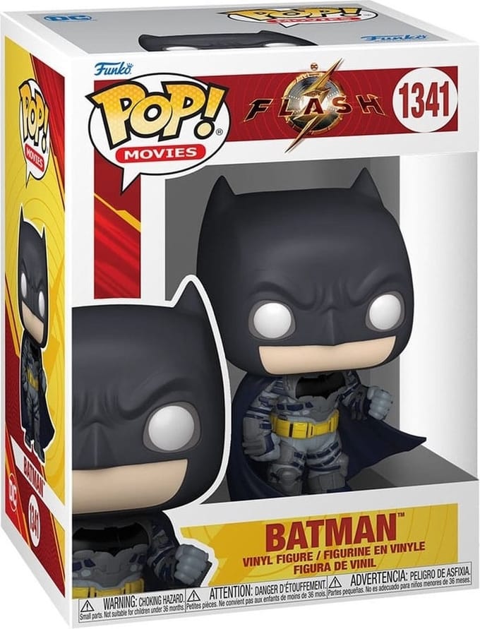 Pop Movies: The Flash - Batman Funko Pop #1341
