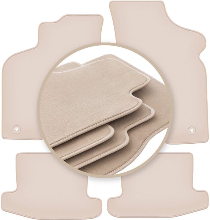 PREMIUM beige vloermatten voor: Seat Arosa hatchback 1997-2005