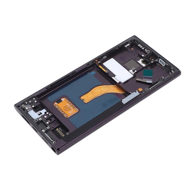 Telefoonschermvervanging voor Galaxy S22 Ultra 5G SM‑S908U Touchscreen Digitizer Assembly met black