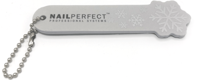NailPerfect Keychain File Snowflake