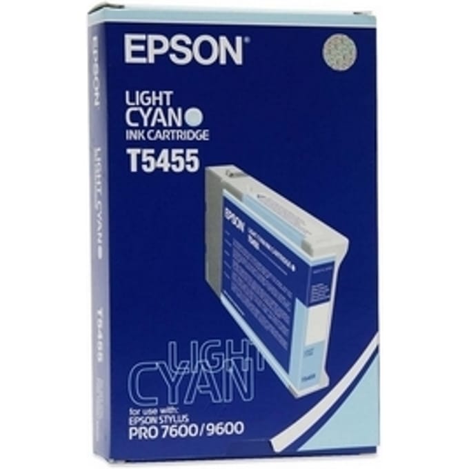 Epson T5455 inktcartridge licht cyaan (origineel)
