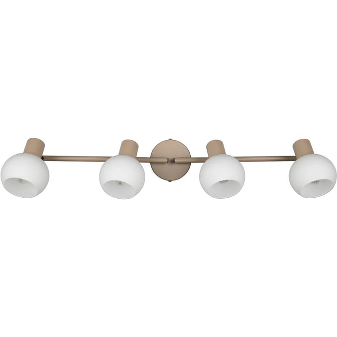 Reality Leuchten Plafondlamp Boba, 4-lamps, beige, E14, metaal