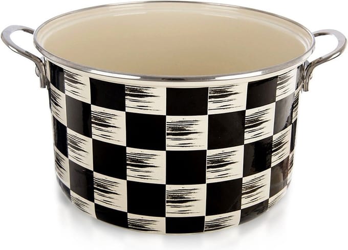 Kookpan Geëmailleerde DAMBORD 26 cm, 6,5 l - Kookpot - Soeppan