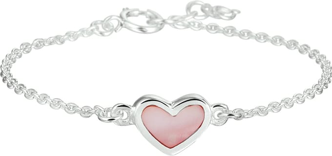 Zilveren Armband hart 13 - 15 cm 1018707
