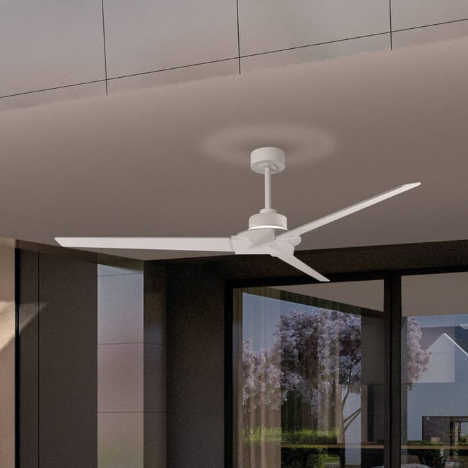 Mantra Iluminación LED plafondventilator Brisa wit DC stil Ø 175 cm CCT