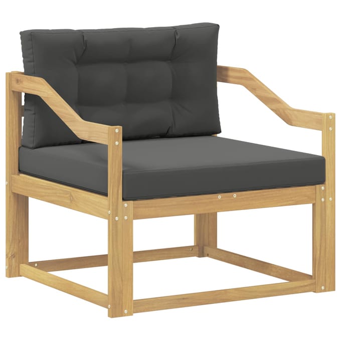 vidaXL - Buiten - Midden - Sofa - Polyester - Wit
