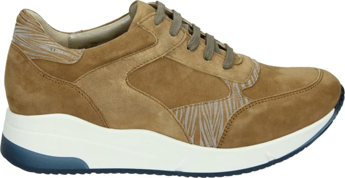 Verhulst - 1334 K - Lage sneakersDames sneakers - Kleur: Cognac - Maat: 36