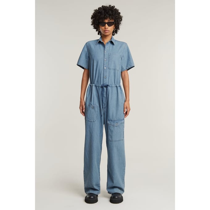 G-Star Easy Jumpsuit Faded Breeze Größe: M | Jumpsuits Outlet | Damen
