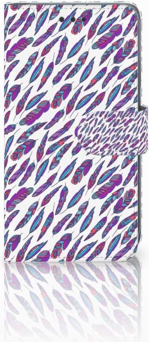 Apple iPhone Xr Telefoon Hoesje Feathers Color