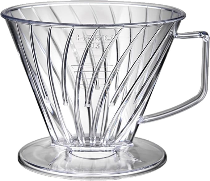 HARIO Pegasus Dripper - 03 Size - Kunststof - Transparant - Koffiefilter