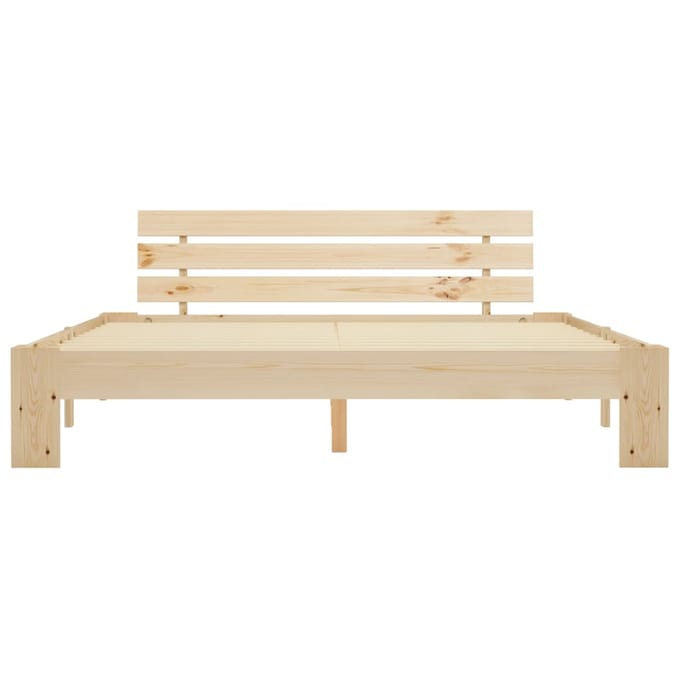 vidaXL - Bedframe - zonder - matras - massief - grenenhout - 180x200 - cm