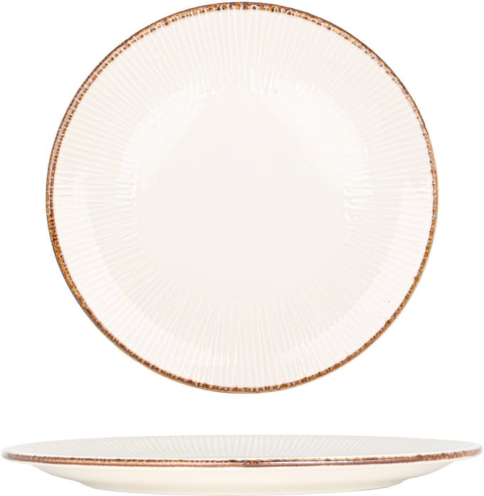 By Bone Dinerbord - Grace - Porselein - 27 cm - set van 6