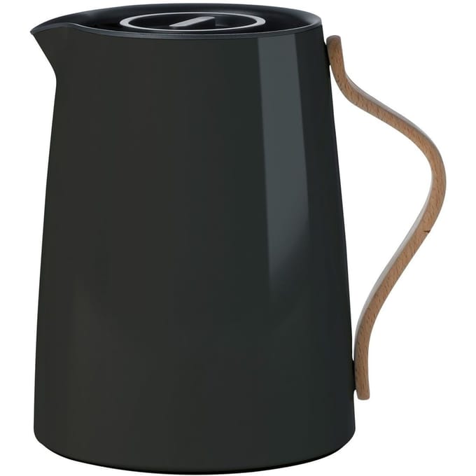 Stelton Emma Theekan met filter - 1L - Zwart
