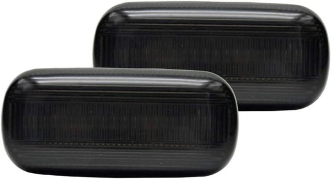 Set LED Zijknipperlichten passend voor Audi diverse modellen - Rookgrijs - incl. Dynamic Running Light