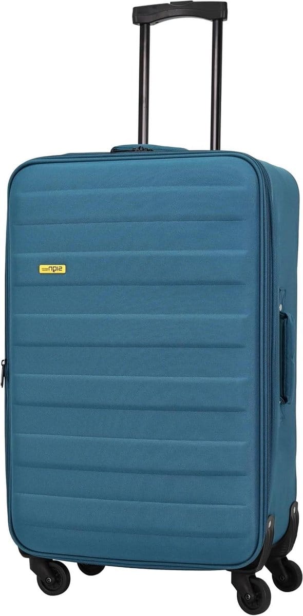 Reis koffer set - Trolley koffer - Reizen organiseren - Uitschuifbare koffer - 70 cm - Pastelblauw