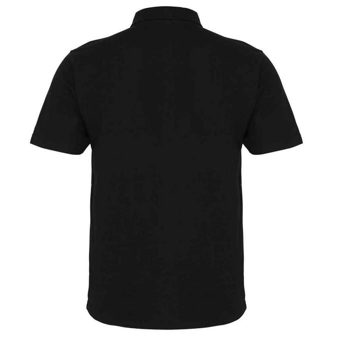 Premier Heren Press Stud Werkpoloshirt (Zwart)