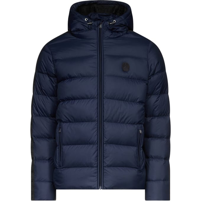 JOTT John Ribbon Down Jacket Navy Maat: XXL | Winterjassen Outlet | Heren | Blauw